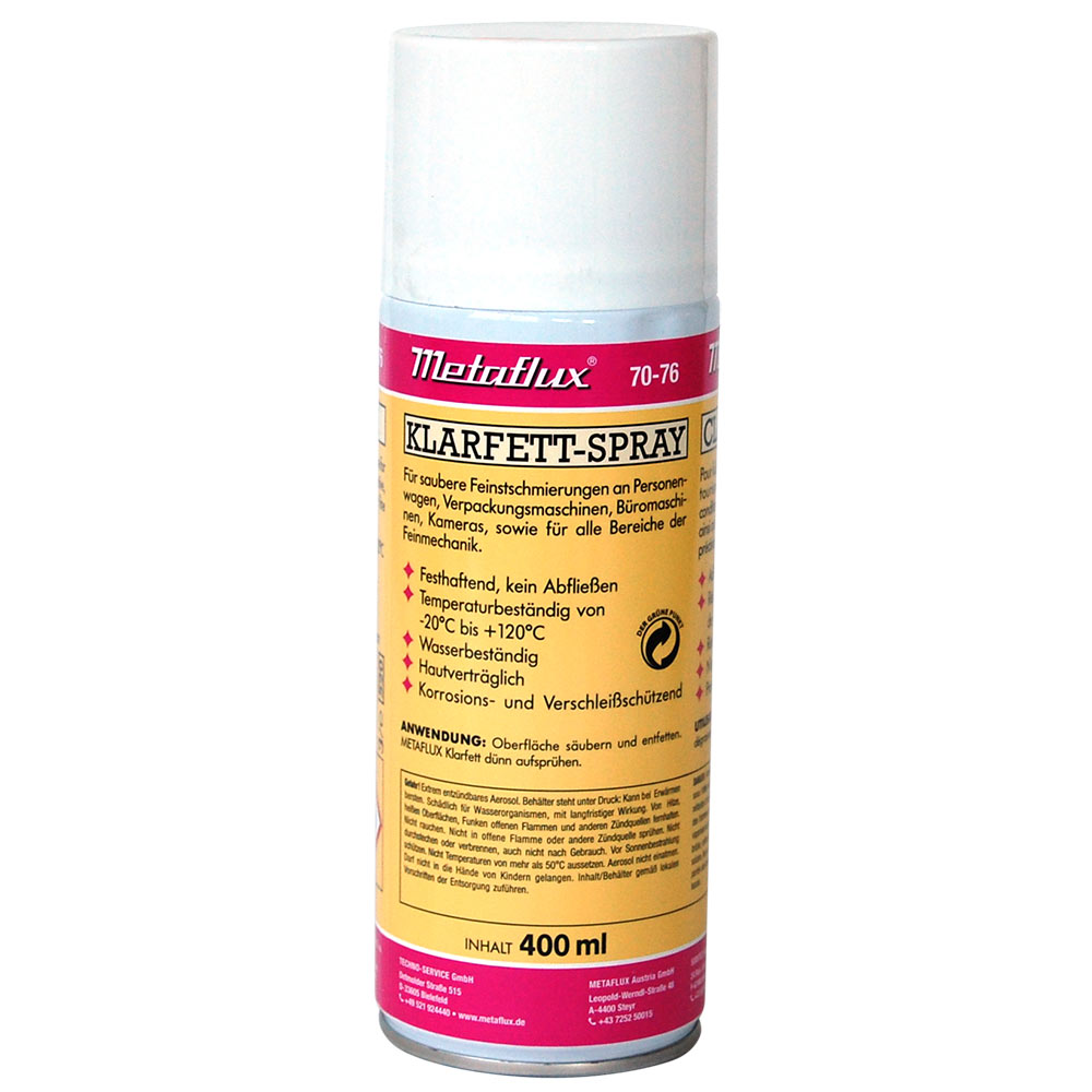 METAFLUX Klarfett-Spray 70-76