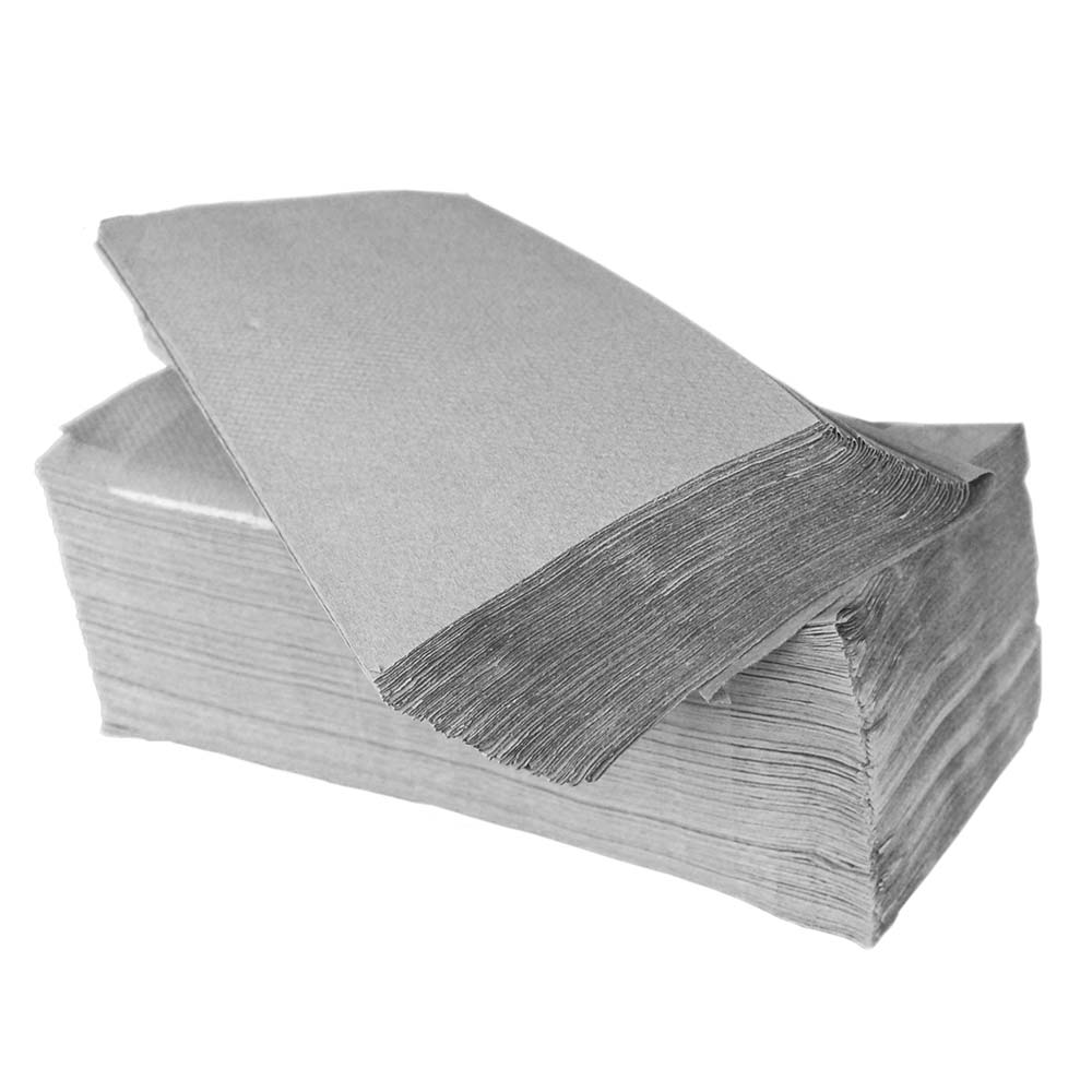 Faltpapierhandtuch grau